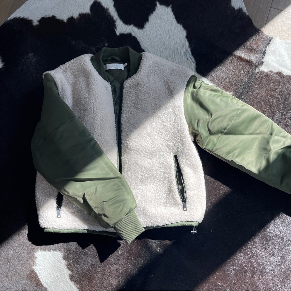 ASTR the Label Sherpa Jacket